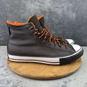 Converse Chuck Taylor High Shoes Mens Size 11.5 Brown Leather Mountain Club GTX
