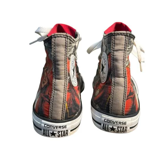 Converse DC Comics Chuck‎ Taylor All Star High Top Shoes Flash Men's 6/Women's 8