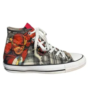 Converse DC Comics Chuck‎ Taylor All Star High Top Shoes Flash Men's 6/Women's 8