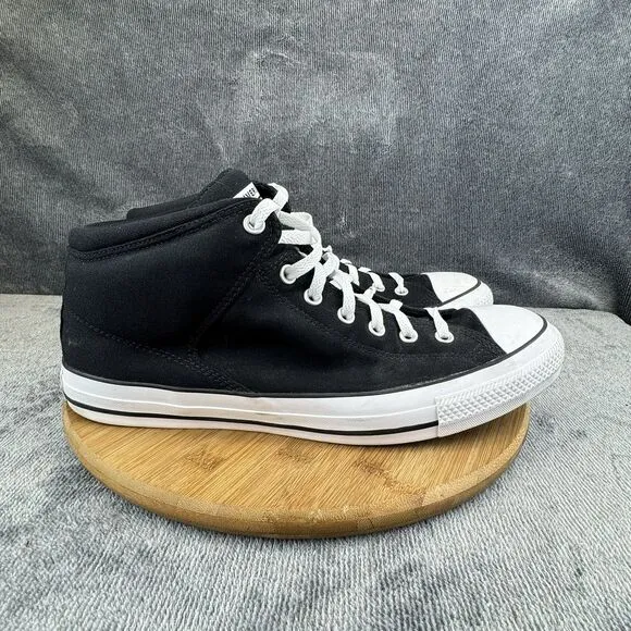 Converse Mens Chuck Taylor All Star Size 13 Black White Skateboard Sneakers