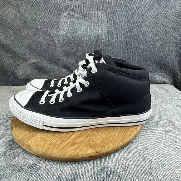 Converse Mens Chuck Taylor All Star Size 13 Black White Skateboard Sneakers