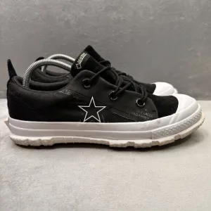 Converse One Star Ox Gore-Tex MC18 Mens Size 9 Shoes Black White Mountain Club