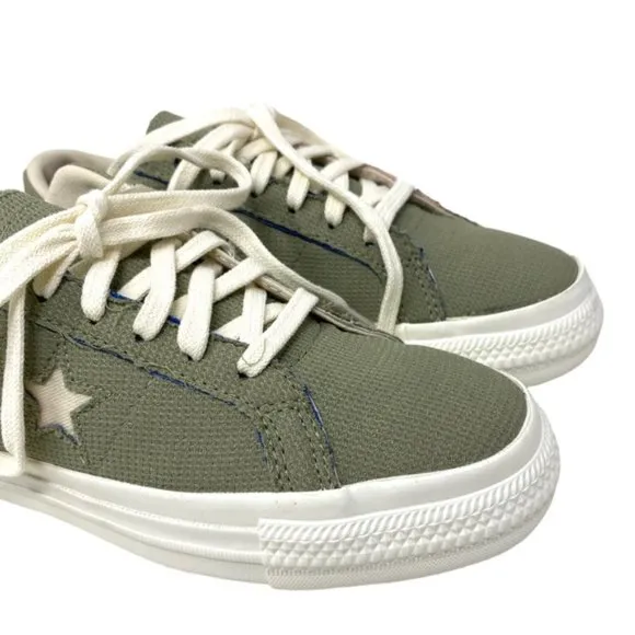 Converse One Star OX Shoes For Women Canvas Indigo Obsidian Sneakers Low 172934C