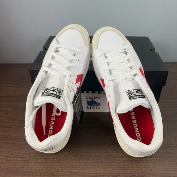 Converse Pro Blaze Classic Retro '90s 'White Red Egret' Shoes Men’s Sz