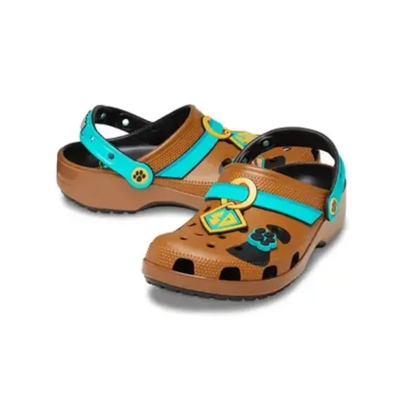 Crocs Classic Clog Scooby-Doo! Mens Shoes 210100-001 NEW Multi Sz
