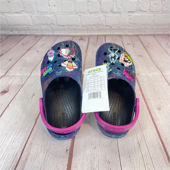 Crocs Classic x Disney Villains Clogs Kids Size 12 (207722-001)