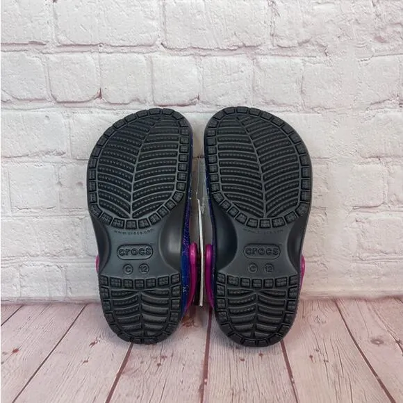 Crocs Classic x Disney Villains Clogs Kids Size 12 (207722-001)