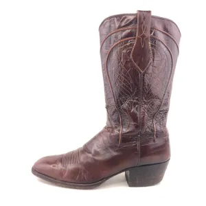Dan Post 6683 Cherry Leather Western Boots 9 B