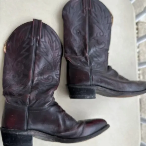 DAN POST COWBOY WESTERN BOOTS MEN SIZE 8D