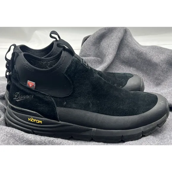 Danner Arctic 600 Black Suede Chelsea Snow Boots, Women's 11 M