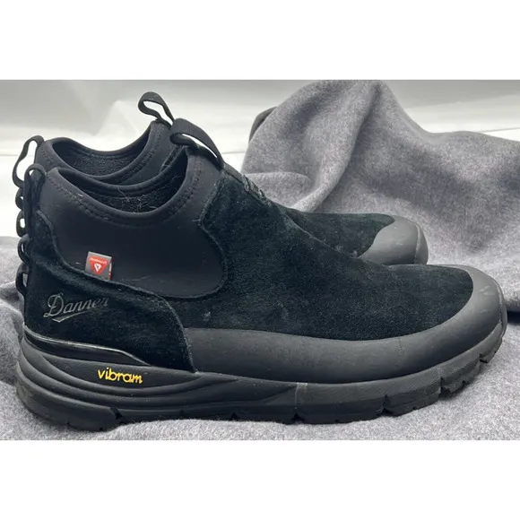 Danner Arctic 600 Black Suede Chelsea Snow Boots, Women's 11 M