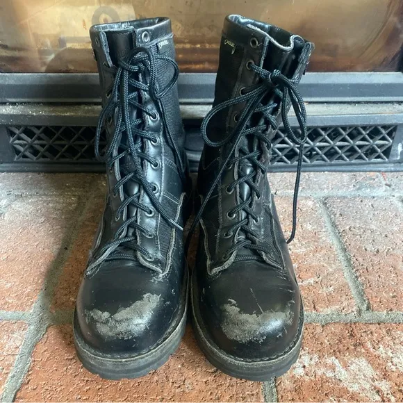 Danner Boots 22500 Men D Acadia Steel Toe Gore Tex Size 10 Black