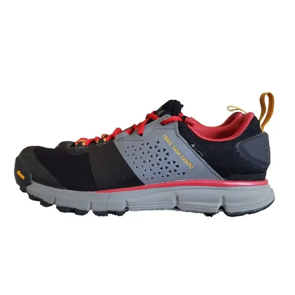 Danner Trail 2650 CAMPO 3&quot; Black/Red GTX Gore-Tex Sneakers Men's 9.5 D