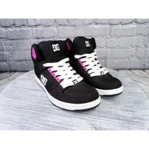 DC Rebound High TX SE Skateboard Shoes Women 8.5 in Excellent Condition