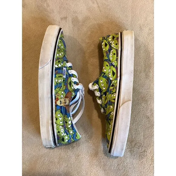 Disney Vans Pixar Toy Story Shoes Size: US Men 6.0, US Women 7.5
