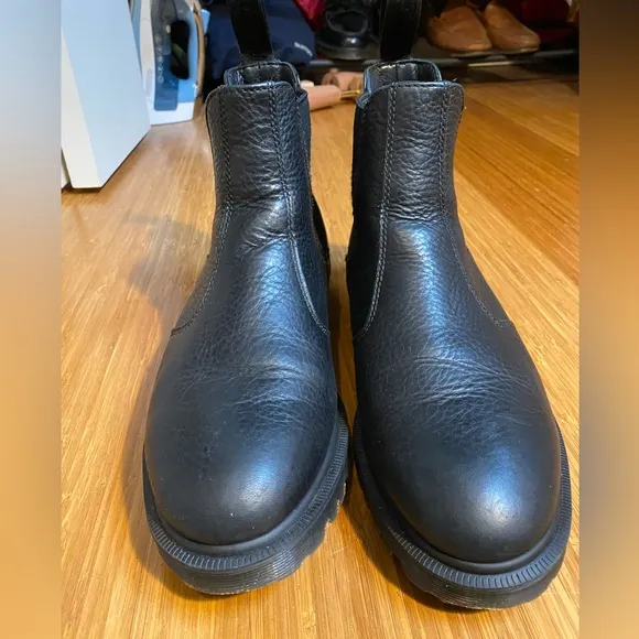Doc Martens 2976 Black Leather Chelsea Boot Mens 10