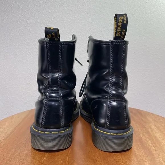 Dr. Martens 1460 8 Eye Men 8 Women’s 9 Black Lace Up Punk Grunge Combat Boots