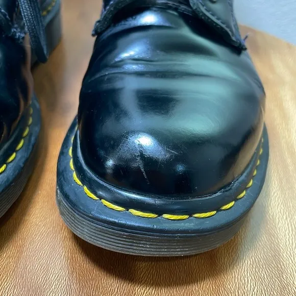 Dr. Martens 1460 8 Eye Men 8 Women’s 9 Black Lace Up Punk Grunge Combat Boots