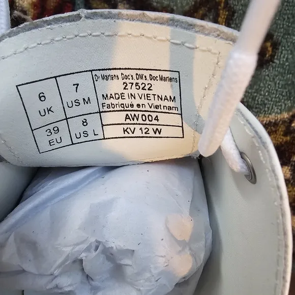 Dr. Martens 1461 FOR PRIDE SMOOTH LEATHER OXFORD SHOES. NEW