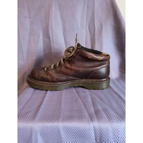 DR. MARTENS 8287 / AW004 BROWN VINTGE BOOTS MENS US 12 EUR 46
