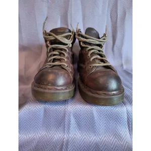 DR. MARTENS 8287 / AW004 BROWN VINTGE BOOTS MENS US 12 EUR 46