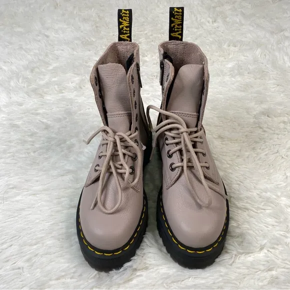Dr. Martens Jadon III Boot Pisa Leather Platforms Size 5 Men / Size 6 Women