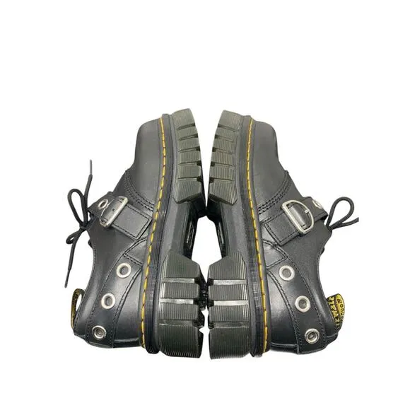 Dr. Martens Oxford Shoes Womens Size 11 L US Audrick 3IS HDW Black Leather