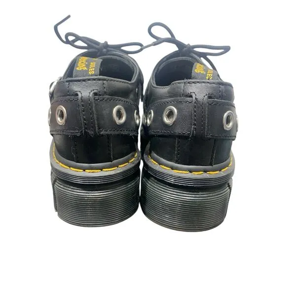 Dr. Martens Oxford Shoes Womens Size 11 L US Audrick 3IS HDW Black Leather