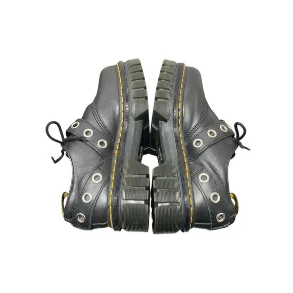 Dr. Martens Oxford Shoes Womens Size 11 L US Audrick 3IS HDW Black Leather