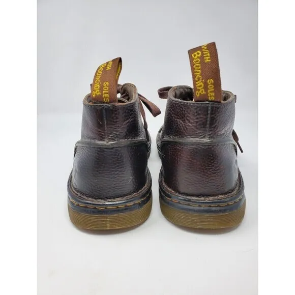 DR. MARTENS SUSSEX AIR WAIR CHUKKA BOOTS BROWN MEN US 9 EU 42 SLIP RESISTANT