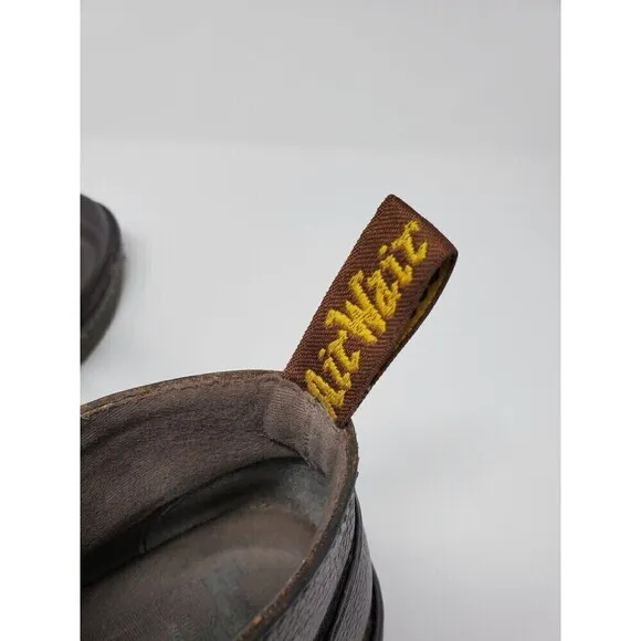 DR. MARTENS SUSSEX AIR WAIR CHUKKA BOOTS BROWN MEN US 9 EU 42 SLIP RESISTANT
