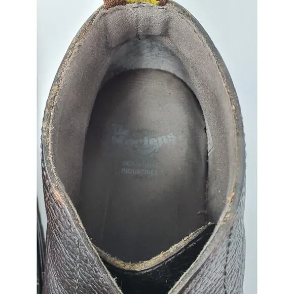 DR. MARTENS SUSSEX AIR WAIR CHUKKA BOOTS BROWN MEN US 9 EU 42 SLIP RESISTANT