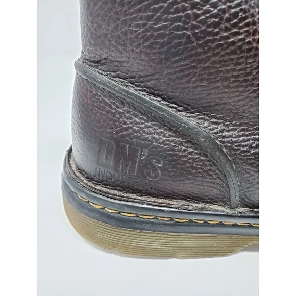 DR. MARTENS SUSSEX AIR WAIR CHUKKA BOOTS BROWN MEN US 9 EU 42 SLIP RESISTANT