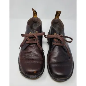 DR. MARTENS SUSSEX AIR WAIR CHUKKA BOOTS BROWN MEN US 9 EU 42 SLIP RESISTANT