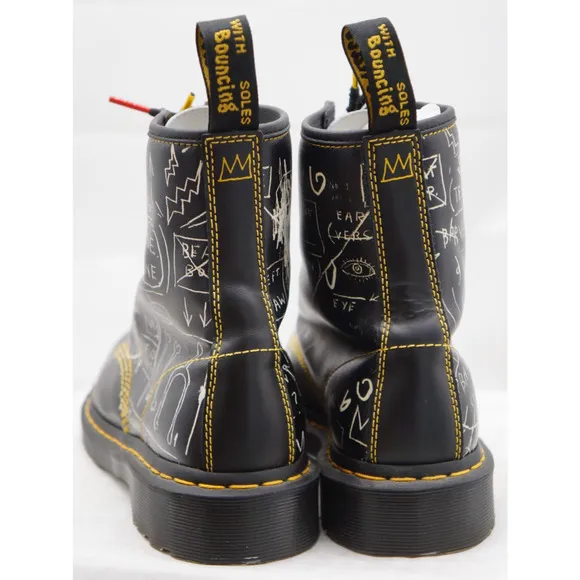 Dr. Martens Women's 1460 LIMITED EDITION Jean-Michel Basquiat II Artwork Size 9