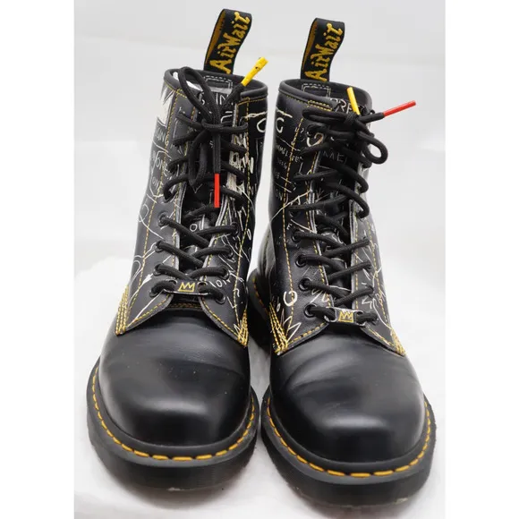 Dr. Martens Women's 1460 LIMITED EDITION Jean-Michel Basquiat II Artwork Size 9