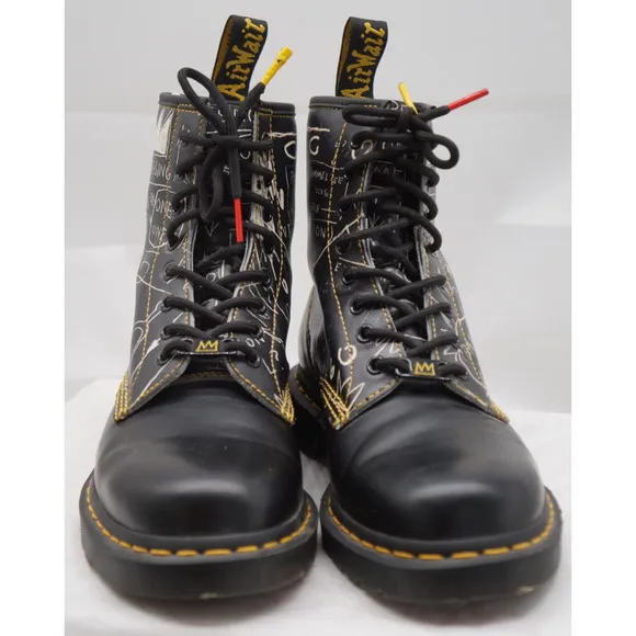 Dr. Martens Women's 1460 LIMITED EDITION Jean-Michel Basquiat II Artwork Size 9