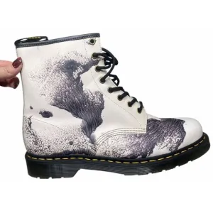 DR.MARTENS‎ 1460 TATE 'DECALCOMANIA' Boots 31731649 NEW Size 12 Men's Rare