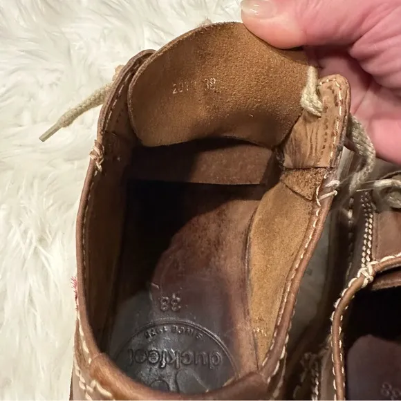 Duckfeet Fyn Cocoa Size 38 Lace Up Shoes