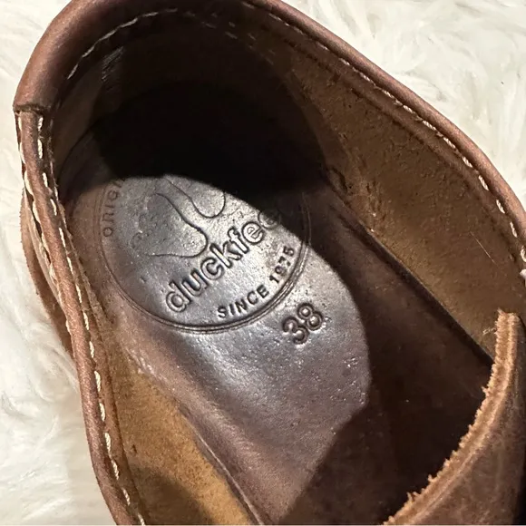 Duckfeet Fyn Cocoa Size 38 Lace Up Shoes