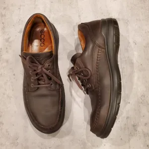 Ecco Vegetable Tanned Laceup Leather Shoes Men's Size 11