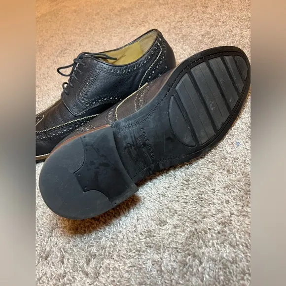 EUC Men’s Cole Haan Grand OS Black Wingtip Dress career Shoes Classic 10.5 M