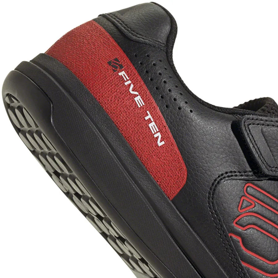 Five Ten Hellcat Mountain Clipless Shoes - Men's, Core Black/Red/FTWR White, 8