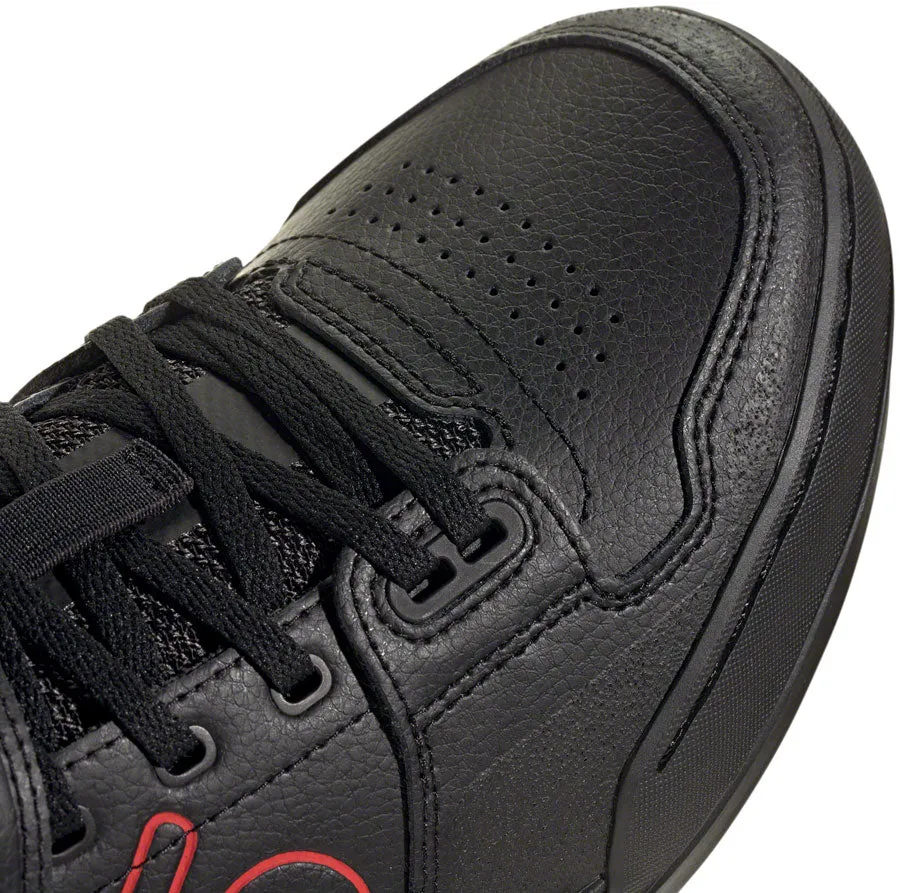 Five Ten Hellcat Mountain Clipless Shoes - Men's, Core Black/Red/FTWR White, 8