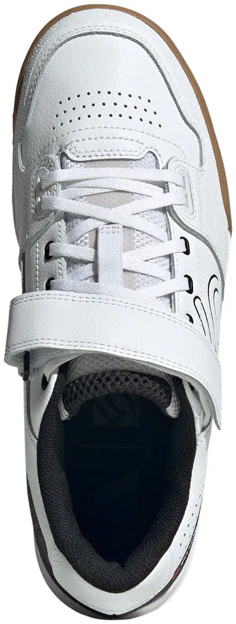 Five Ten Hellcat Mountain Clipless Shoes - Men's, FTWR White/Core Black/Red, 9