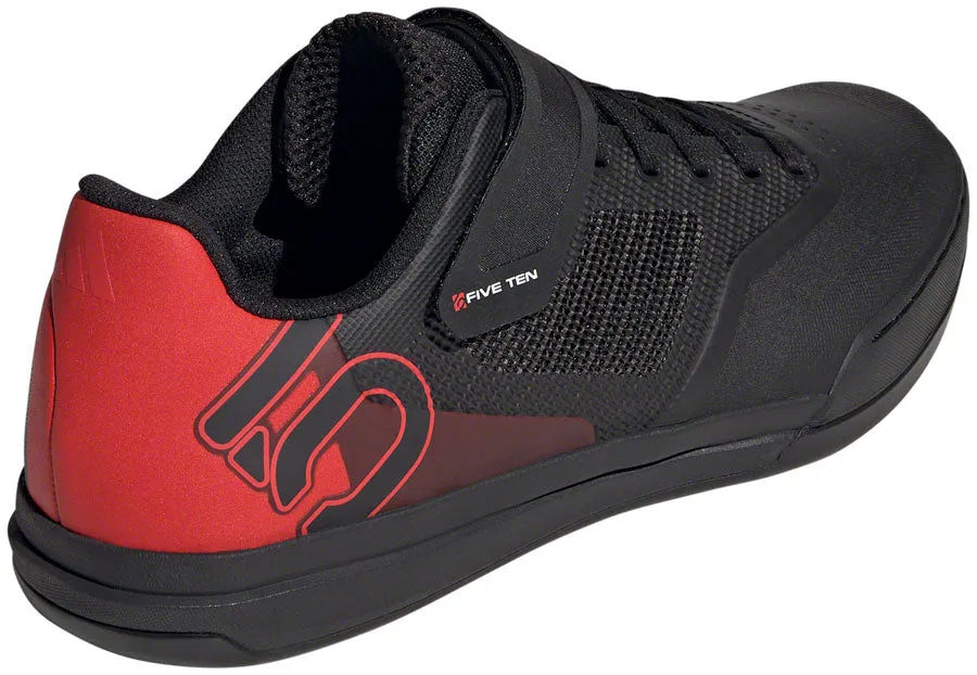 Five Ten Hellcat Pro Mountain Clipless Shoes - Men's, Core Black/Core Black/Red, 8.5