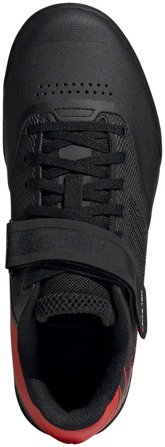 Five Ten Hellcat Pro Mountain Clipless Shoes - Mens Core BLK/Core BLK/Red 11