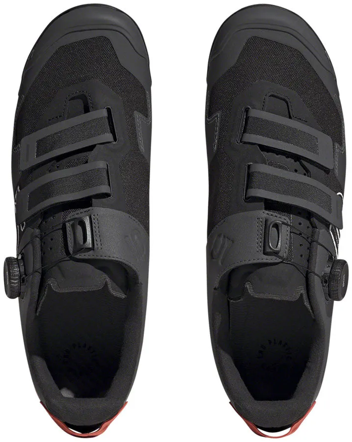 Five Ten Kestrel BOA Mountain Clipless Shoes - Mens Core BLK/Ftwr White/Impact Orange 12
