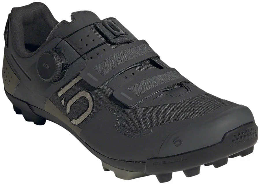 Five Ten Kestrel BOA Mountain Clipless Shoes - Men's, Gray Six/Silver Pebble/Olive Strata, 9.5