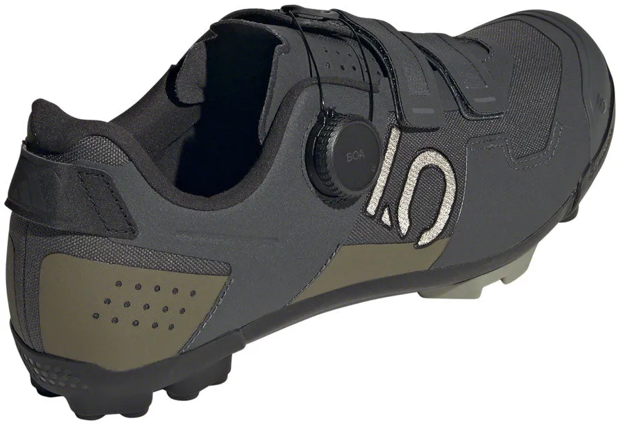 Five Ten Kestrel BOA Mountain Clipless Shoes - Men's, Gray Six/Silver Pebble/Olive Strata, 9.5